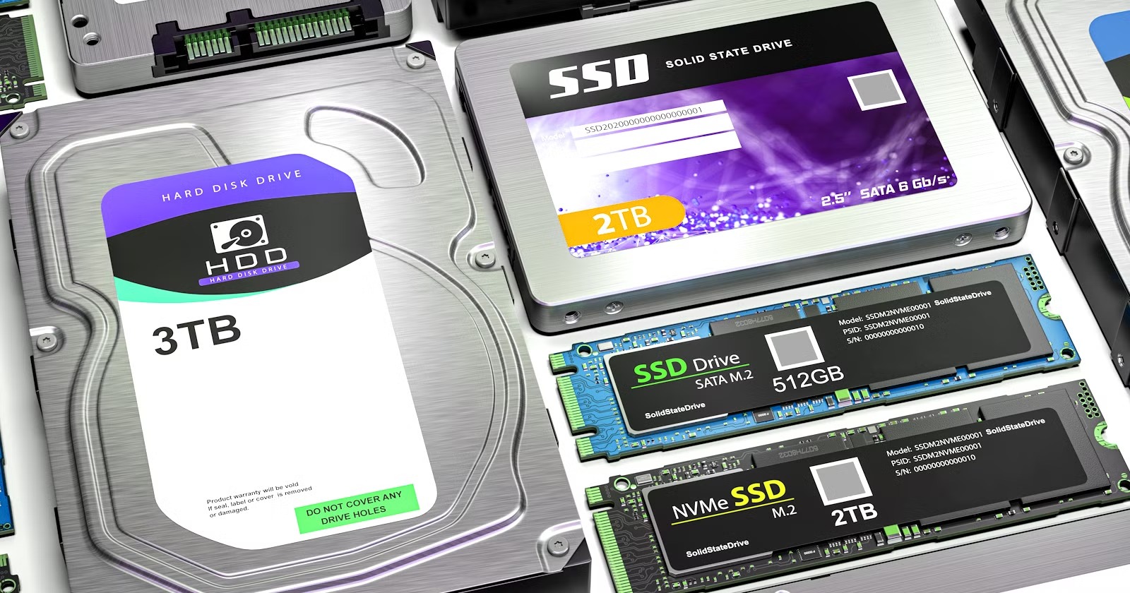 NVMe M.2 vs SATA SSD speed comparison