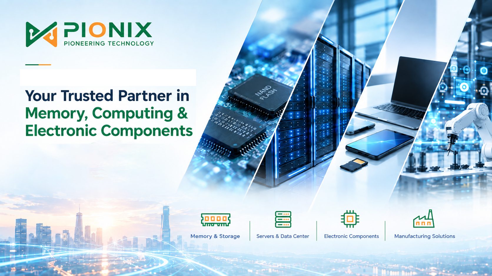 Pionix - Memory, Computing & Electronic Components